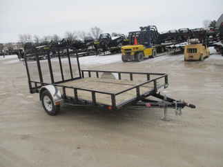 2018 PJ 83x12 U8 Single Axle Utility U821231DSBK