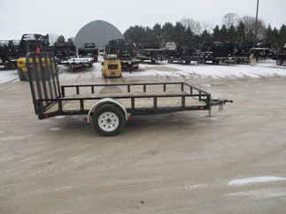 2018 PJ 83x12 U8 Single Axle Utility U821231DSBK