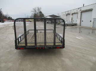 2018 PJ 83x12 U8 Single Axle Utility U821231DSBK