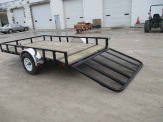 2018 PJ 83x12 U8 Single Axle Utility U821231DSBK