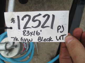 2018 PJ 83x16 UL Utility UL21632ESBKA