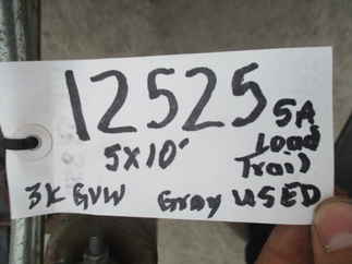 2008 Load Trail 60x10  Single Axle Utility SA601003IS1002-G2