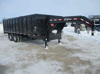 2018 PJ 96x20 DD Gooseneck Dump DDR20A2BSSKB