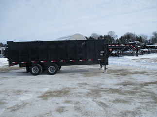 2018 PJ 96x20 DD Gooseneck Dump DDR20A2BSSKB