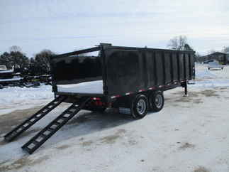 2018 PJ 96x20 DD Gooseneck Dump DDR20A2BSSKB
