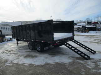 2018 PJ 96x20 DD Gooseneck Dump DDR20A2BSSKB