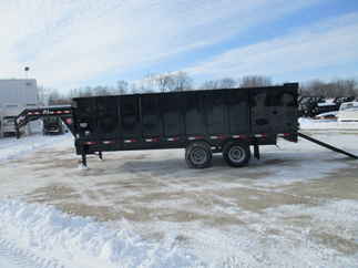 2018 PJ 96x20 DD Gooseneck Dump DDR20A2BSSKB