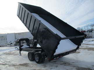 2018 PJ 96x20 DD Gooseneck Dump DDR20A2BSSKB