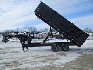 2018 PJ 96x20 DD Gooseneck Dump DDR20A2BSSKB