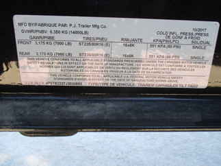 2018 PJ 96x22 T8 Equipment Deckover Tilt T8J2272BSTKM