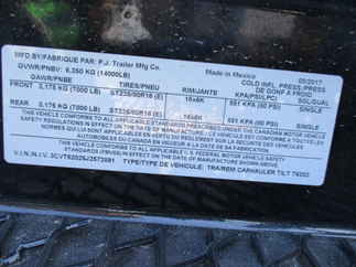 2018 PJ 81x20 T6 Equipment Tilt T6J2072BTTKT