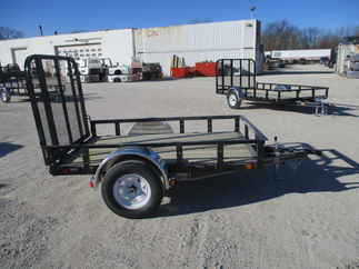 2018 PJ 60x8 U6 Single Axle Utility U620831DSGK