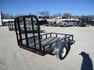 2018 PJ 60x8 U6 Single Axle Utility U620831DSGK