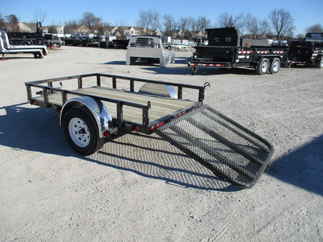 2018 PJ 60x8 U6 Single Axle Utility U620831DSGK