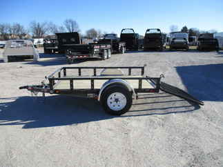 2018 PJ 60x8 U6 Single Axle Utility U620831DSGK