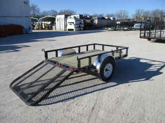 2018 PJ 60x8 U6 Single Axle Utility U620831DSGK