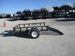 2018 PJ 60x8 U6 Single Axle Utility U620831DSGK