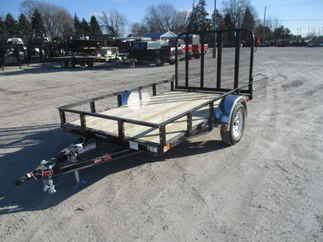 2018 PJ 72x10 U2 Single Axle Utility U221031DSGK