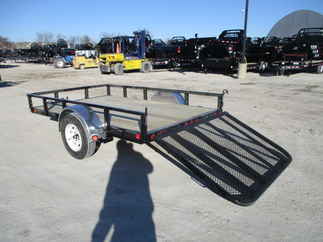 2018 PJ 72x10 U2 Single Axle Utility U221031DSGK