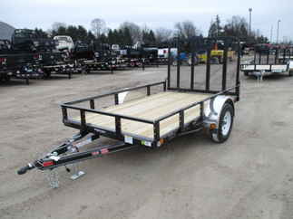 2018 PJ 72x10 U2 Single Axle Utility U221031DSGK