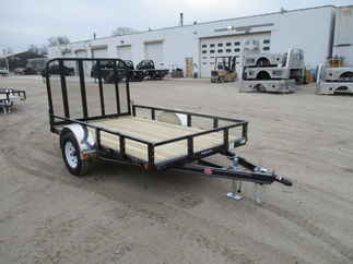 2018 PJ 72x10 U2 Single Axle Utility U221031DSGK