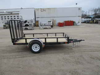 2018 PJ 72x10 U2 Single Axle Utility U221031DSGK