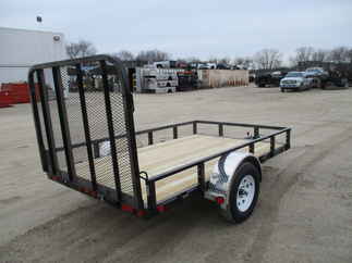 2018 PJ 72x10 U2 Single Axle Utility U221031DSGK