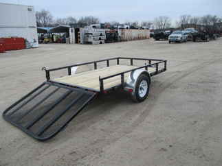 2018 PJ 72x10 U2 Single Axle Utility U221031DSGK