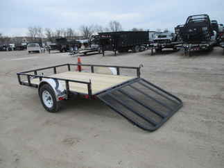 2018 PJ 72x10 U2 Single Axle Utility U221031DSGK