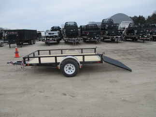 2018 PJ 72x10 U2 Single Axle Utility U221031DSGK