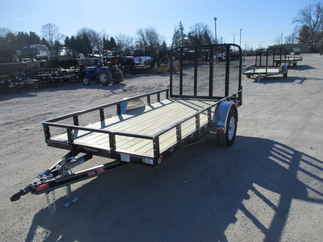 2018 PJ 72x12 U2 Single Axle Utility U221231DSGK