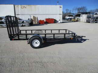 2018 PJ 72x12 U2 Single Axle Utility U221231DSGK
