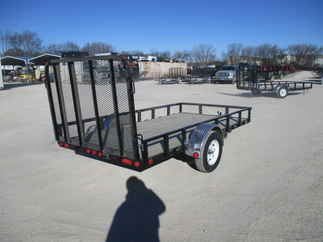 2018 PJ 72x12 U2 Single Axle Utility U221231DSGK