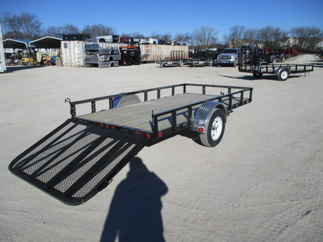 2018 PJ 72x12 U2 Single Axle Utility U221231DSGK
