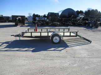 2018 PJ 72x12 U2 Single Axle Utility U221231DSGK