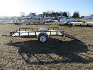 2018 PJ 72x12 U2 Single Axle Utility U221231DSBK