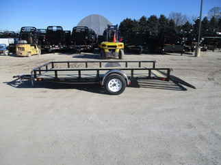 2018 PJ Trailer 72x14 U2 Single Axle Utility U221431DSYK