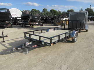 2018 PJ Trailer 72x14 U2 Single Axle Utility U221431DSYK