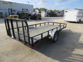 2018 PJ Trailer 72x14 U2 Single Axle Utility U221431DSYK