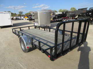 2018 PJ Trailer 72x14 U2 Single Axle Utility U221431DSYK