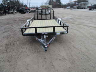 2018 PJ Trailer 72x14 U2 Single Axle Utility U221431DSYK