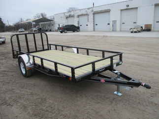 2018 PJ Trailer 72x14 U2 Single Axle Utility U221431DSYK