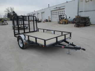 2018 PJ 77x10 U7 Single Axle Utility U721031DSGK