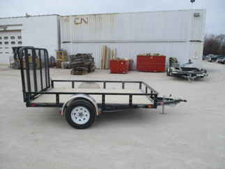2018 PJ 77x10 U7 Single Axle Utility U721031DSGK