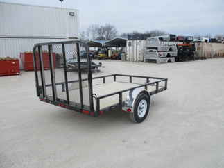 2018 PJ 77x10 U7 Single Axle Utility U721031DSGK