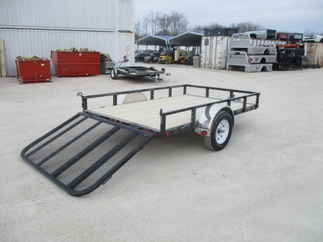 2018 PJ 77x10 U7 Single Axle Utility U721031DSGK
