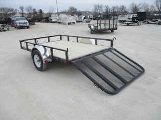 2018 PJ 77x10 U7 Single Axle Utility U721031DSGK