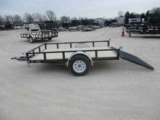 2018 PJ 77x10 U7 Single Axle Utility U721031DSGK