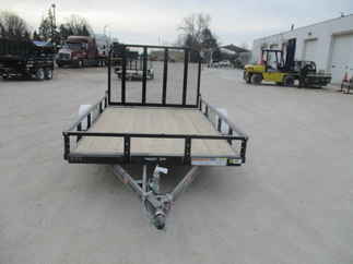 2018 PJ Trailer 77x10 U7 Single Axle Utility U721031DSGK