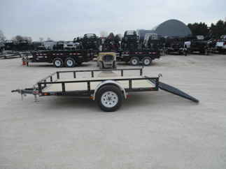 2018 PJ Trailer 77x10 U7 Single Axle Utility U721031DSGK